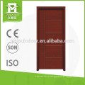 China simple teak wood interior design wood door